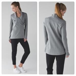 Lululemon Grey Wrap Jacket